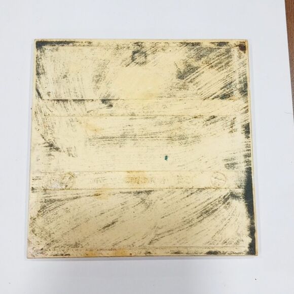 Vintage Wheeling Postage Stamp Ceramic 6 X 6 Tile - Picture 10 of 10